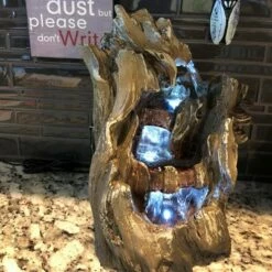 Sunnydaze Decor Sunnydaze Indoor Home Decorative Cascading Caves Waterfall Tabletop Water Fountain with LED Lights - 14" -Cheap Garden Decor Store unnamed file 7430