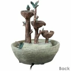 Sunnydaze Decor Sunnydaze Indoor Home Office Polyresin Perching Birds 3-Tiered Tabletop Water Fountain Feature - 12" -Cheap Garden Decor Store unnamed file 7518