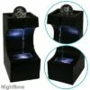 Sunnydaze Decor Sunnydaze Indoor Home Decorative Soothing Matrix Tabletop Water Fountain with LED Light - 12" - Black -Cheap Garden Decor Store unnamed file 7547