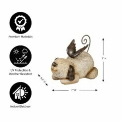 Evergreen 9'' Memorial Dog Statue -Cheap Garden Decor Store unnamed file 755