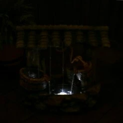 Sunnydaze Decor Sunnydaze 25"H Electric Polyresin Enchanted Wishing Well Outdoor water Fountain with LED Lights -Cheap Garden Decor Store unnamed file 7641