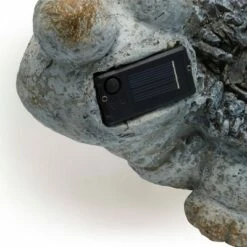 Alpine Corporation 7" Polystone Turtle Solar Statue Gray -Cheap Garden Decor Store unnamed file 765