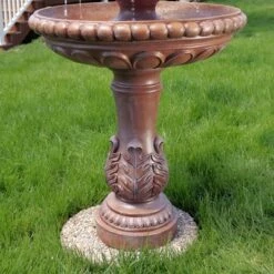 Sunnydaze Decor Sunnydaze 43"H Electric Resin and Concrete 3-Tier Pair of Doves Outdoor Water Fountain -Cheap Garden Decor Store unnamed file 7667