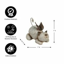 Evergreen 9'' Memorial Cat Statue -Cheap Garden Decor Store unnamed file 768