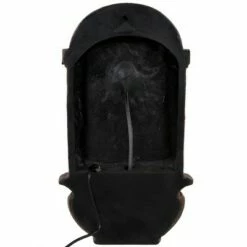 Sunnydaze Decor Sunnydaze 28"H Solar-Powered Polystone Venetian Outdoor Wall-Mount Water Fountain, Iron Finish -Cheap Garden Decor Store unnamed file 7740