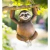 Wind & Weather Handcrafted Reclaimed Metal Hanging Sloth Decoration -Cheap Garden Decor Store unnamed file 824