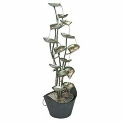 Rain Forest Leaves Cascading Metal Fountain - Acorn Hollow -Cheap Garden Decor Store unnamed file 8250
