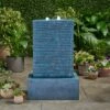 32.75" Dynasty Faux Stone Floor Fountain - Christopher Knight Home -Cheap Garden Decor Store unnamed file 8257