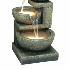 HI-LINE GIFT LTD 22" 3 Bowl Natural Water Fountain with LED Lights Brown - Hi-Line Gift 7 HI-LINE GIFT LTD 22" 3 Bowl Natural Water Fountain with LED Lights Brown - Hi-Line Gift -Cheap Garden Decor Store unnamed file 8290