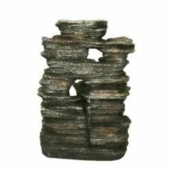 HI-LINE GIFT LTD 14" Multi Level Cascading Stone Sculptural Tabletop Water Fountain Gray Stone - Hi-Line Gift 9 HI-LINE GIFT LTD 14" Multi Level Cascading Stone Sculptural Tabletop Water Fountain Gray Stone - Hi-Line Gift -Cheap Garden Decor Store unnamed file 8336