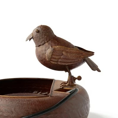 Park Hill Collection Folk Art Little Bird Fountain 5 Park Hill Collection Folk Art Little Bird Fountain - Image 3