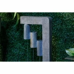 32.25" Indoor/Outdoor Endurance Resin Fountain with Water Pump and LED Light Gray - Alfresco Home LLC -Cheap Garden Decor Store unnamed file 8377