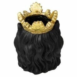 Resin Lion with Crown Figurine - Sagebrook Home Black -Cheap Garden Decor Store unnamed file 852