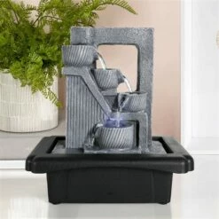 10.6" Indoor Desktop Water Fountain Submersible Pump - Watnature