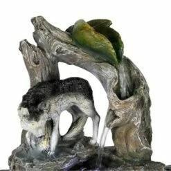 10.6" Indoor Tiered Log Wolf Waterfalls for Home - Watnature 14 10.6" Indoor Tiered Log Wolf Waterfalls for Home - Watnature -Cheap Garden Decor Store unnamed file 8613