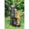 Design Toscano Fire Hydrant Pooch Sculptural Fountain - Multicolored -Cheap Garden Decor Store unnamed file 8636