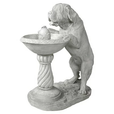 Design Toscano Quenching A Big Thirst Sculptural Fountain - Gray 3 Design Toscano Quenching A Big Thirst Sculptural Fountain - Gray - Image 2