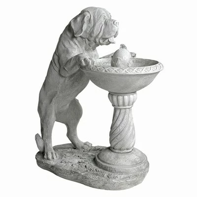 Design Toscano Quenching A Big Thirst Sculptural Fountain - Gray 4 Design Toscano Quenching A Big Thirst Sculptural Fountain - Gray - Image 3