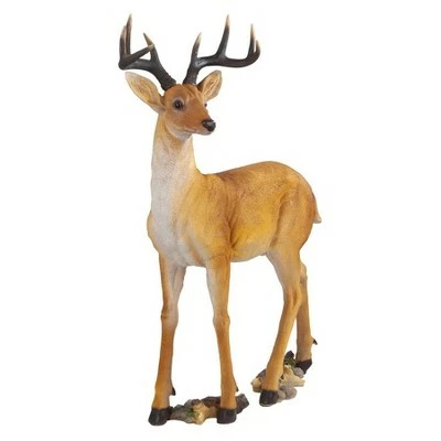 Design Toscano Woodland Buck Deer Statue 4 Design Toscano Woodland Buck Deer Statue - Image 2