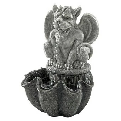 Design Toscano Cedric The Squirt Gothic Gargoyle Fountain - Gray 3 Design Toscano Cedric The Squirt Gothic Gargoyle Fountain - Gray