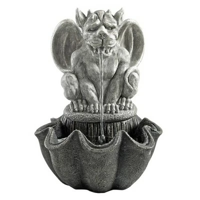 Design Toscano Cedric The Squirt Gothic Gargoyle Fountain - Gray 4 Design Toscano Cedric The Squirt Gothic Gargoyle Fountain - Gray - Image 2