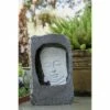 23.62" Self Standing Buddha Face Indoor/Outdoor Water Fountain with LED Light - Gray/White - XBrand -Cheap Garden Decor Store unnamed file 8688