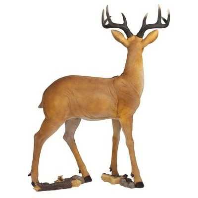 Design Toscano Woodland Buck Deer Statue 6 Design Toscano Woodland Buck Deer Statue - Image 4