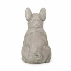 17" Concrete Delamore Outdoor French Bulldog Garden Statue - Rustic White and Green - Christopher Knight Home 13 17" Concrete Delamore Outdoor French Bulldog Garden Statue - Rustic White and Green - Christopher Knight Home -Cheap Garden Decor Store unnamed file 87
