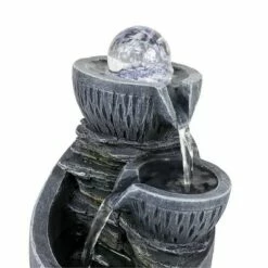 9.6" Indoor Tabletop Illuminated Waterfall Water Fountain - Watnature -Cheap Garden Decor Store unnamed file 8711
