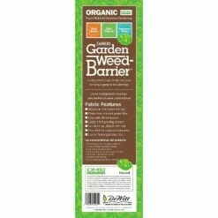 DeWitt NAT3300 3 x 300 Ft All Natural Organic Biodegradable Paper Mulch Garden Weed Control Barrier