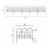 Nature Spring Interlocking Metal Garden Fencing - Black - Set of 5 -Cheap Garden Decor Store unnamed file 8848