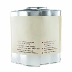 Nature Spring Galvanized Steel Garden Border Edge - 16'