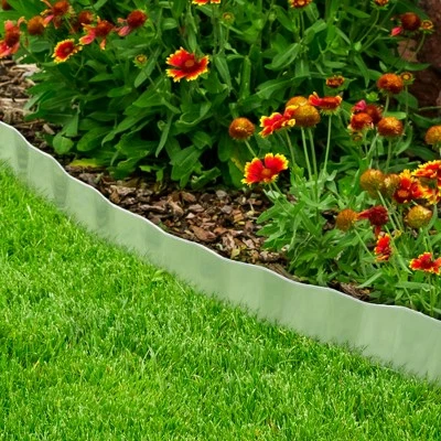 Nature Spring Galvanized Steel Garden Border Edge - 16' 4 Nature Spring Galvanized Steel Garden Border Edge - 16' - Image 2