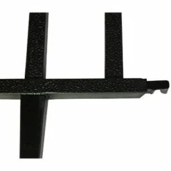 15.5" Deluxe Wrought Iron Fence Border - 10 Pc - Black - Emsco