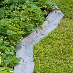 20' Emsco Bedrocks Lawn Edging Wall Slate Color -Cheap Garden Decor Store unnamed file 8889