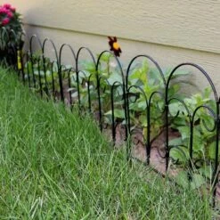 Sunnydaze Decor Sunnydaze Outdoor Lawn and Garden Metal Victorian Style Decorative Border Fence Panel Set - 60' - Black - 40pk 7 Sunnydaze Decor Sunnydaze Outdoor Lawn and Garden Metal Victorian Style Decorative Border Fence Panel Set - 60' - Black - 40pk -Cheap Garden Decor Store unnamed file 8892