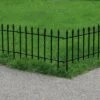 Sunnydaze Decor Sunnydaze Outdoor Lawn and Garden Metal Roman Style Decorative Border Fence Panel Set - 36' - Black - 20pk -Cheap Garden Decor Store unnamed file 8894