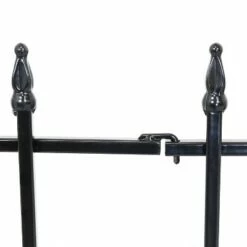 Sunnydaze Decor Sunnydaze Outdoor Lawn and Garden Metal Cambridge Style Decorative Border Fence Panel Set - 10' - Black - 5pk 10 Sunnydaze Decor Sunnydaze Outdoor Lawn and Garden Metal Cambridge Style Decorative Border Fence Panel Set - 10' - Black - 5pk -Cheap Garden Decor Store unnamed file 8920