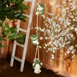 Zingz & Thingz Zingz & Thingz 30.25" Polyresin Frolicking Frogs Hanging Décor -Cheap Garden Decor Store unnamed file 904