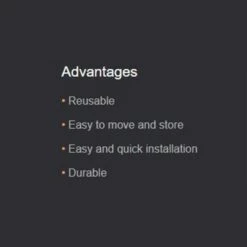 TENAX CORPORATION Tenax Durable Tear Resistant Reusable Filtering Woven Geotextile Silt Fence with Hardwood Stakes for Construction Site Runoff, 2 x 100 Feet, Black