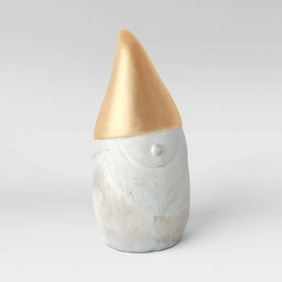 Smith & Hawken 6.25" Concrete Garden Gnome Gray - Smith & Hawken™ 4 Smith & Hawken 6.25" Concrete Garden Gnome Gray - Smith & Hawken™ - Image 2