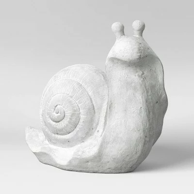 Smith & Hawken Large Concrete Garden Snail Figurine Gray - Smith & Hawken™ 4 Smith & Hawken Large Concrete Garden Snail Figurine Gray - Smith & Hawken™ - Image 2