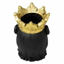 Resin Gorilla with Crown Figurine - Sagebrook Home Black -Cheap Garden Decor Store unnamed file 9115