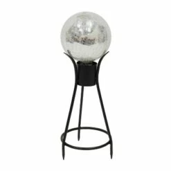 13.75" Iron Trestle III Spiked Gazing Globe Ball Stand Black Powder Coat Finish - ACHLA Designs 33 13.75" Iron Trestle III Spiked Gazing Globe Ball Stand Black Powder Coat Finish - ACHLA Designs -Cheap Garden Decor Store unnamed file 9171