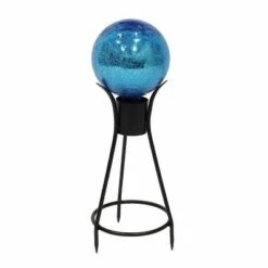 13.75" Iron Trestle III Spiked Gazing Globe Ball Stand Black Powder Coat Finish - ACHLA Designs 35 13.75" Iron Trestle III Spiked Gazing Globe Ball Stand Black Powder Coat Finish - ACHLA Designs -Cheap Garden Decor Store unnamed file 9173