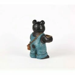 HI-LINE GIFT LTD 16" Polyresin Bear Holding a Birdbath with Cardinal Outdoor Statue Black - Hi-Line Gift -Cheap Garden Decor Store unnamed file 919