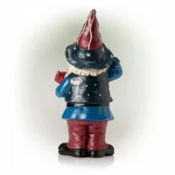 Alpine Corporation 12" Polyresin/Stone Americana Saluting Gnome with Flag Red/White/Blue 10 Alpine Corporation 12" Polyresin/Stone Americana Saluting Gnome with Flag Red/White/Blue -Cheap Garden Decor Store unnamed file 9198