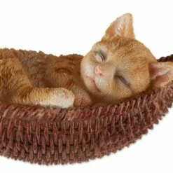 Zingz & Thingz Zingz & Thingz 9.25" Polyresin Napping Cat on Hammock Garden Figurine Brown 13 Zingz & Thingz Zingz & Thingz 9.25" Polyresin Napping Cat on Hammock Garden Figurine Brown -Cheap Garden Decor Store unnamed file 9238