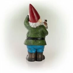12" Polyresin Garden Gnome with Mushroom - Alpine Corporation -Cheap Garden Decor Store unnamed file 9256