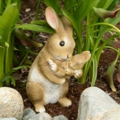 Zingz & Thingz Zingz & Thingz 10" Polyresin Mom and Baby Rabbit Garden Figurine Tan 9 Zingz & Thingz Zingz & Thingz 10" Polyresin Mom and Baby Rabbit Garden Figurine Tan -Cheap Garden Decor Store unnamed file 9260